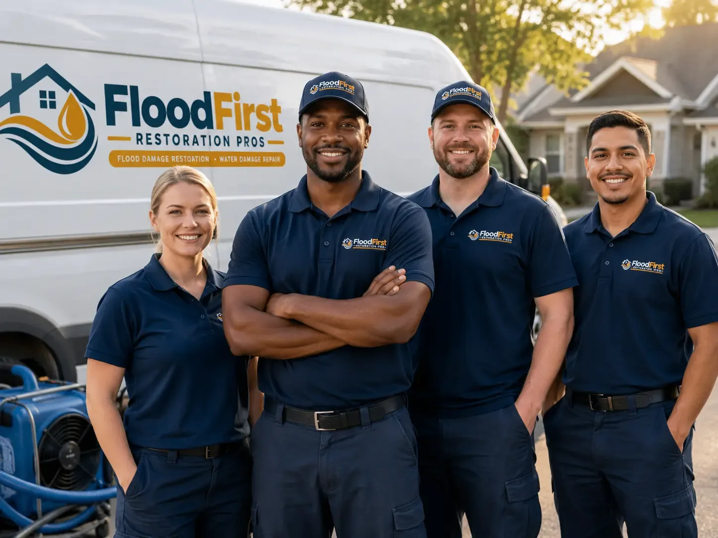 Flood Damage Restoration company in Russell, IL